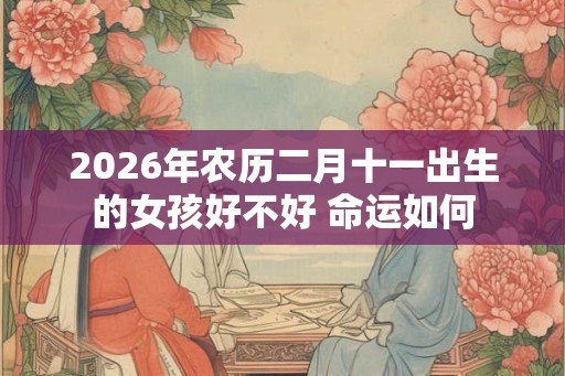 2026年农历二月十一出生的女孩好不好 命运如何 2026年农历二月十一出生的女孩好不好 命运如何