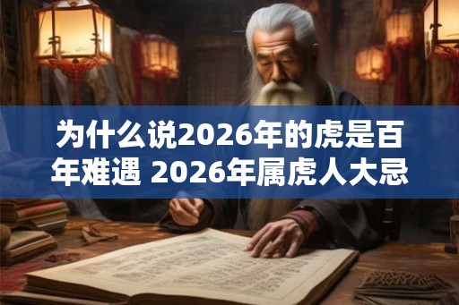 为什么说2026年的虎是百年难遇 2026年属虎人大忌颜色