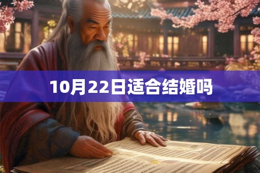 10月22日适合结婚吗