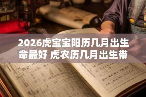 2026虎宝宝阳历几月出生命最好 虎农历几月出生带财