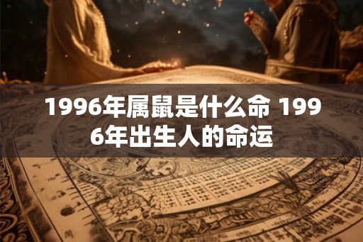 1996年属鼠是什么命 1996年出生人的命运