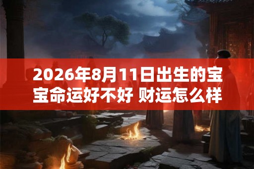 2026年8月11日出生的宝宝命运好不好 财运怎么样