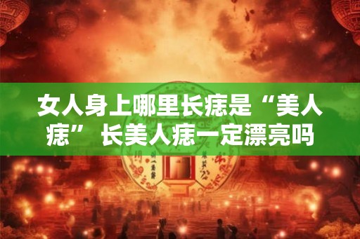 女人身上哪里长痣是“美人痣” 长美人痣一定漂亮吗 女人身上哪里长痣是“美人痣” 长美人痣一定漂亮吗