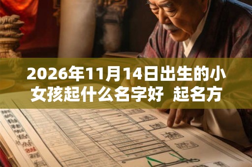 2026年11月14日出生的小女孩起什么名字好  起名方法分享