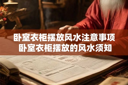 卧室衣柜摆放风水注意事项 卧室衣柜摆放的风水须知