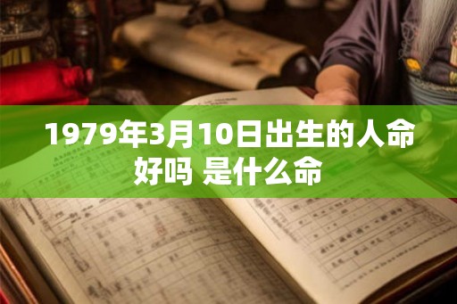 1979年3月10日出生的人命好吗 是什么命