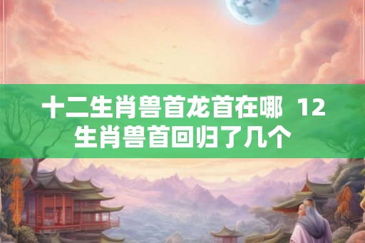 十二生肖兽首龙首在哪  12生肖兽首回归了几个