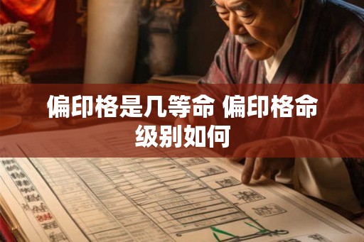 偏印格是几等命 偏印格命级别如何