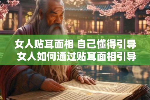 女人贴耳面相 自己懂得引导 女人如何通过贴耳面相引导自己 女人贴耳面相 自己懂得引导 女人如何通过贴耳面相引导自己