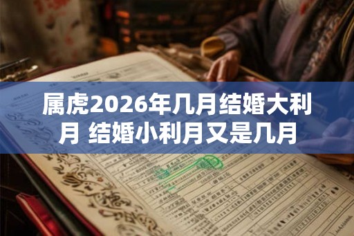 属虎2026年几月结婚大利月 结婚小利月又是几月