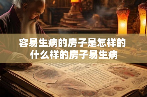 容易生病的房子是怎样的 什么样的房子易生病