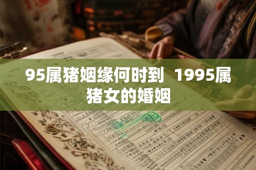 95属猪姻缘何时到  1995属猪女的婚姻