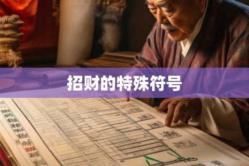 招财的特殊符号