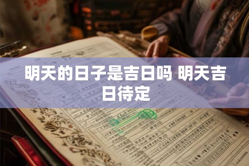 明天的日子是吉日吗 明天吉日待定
