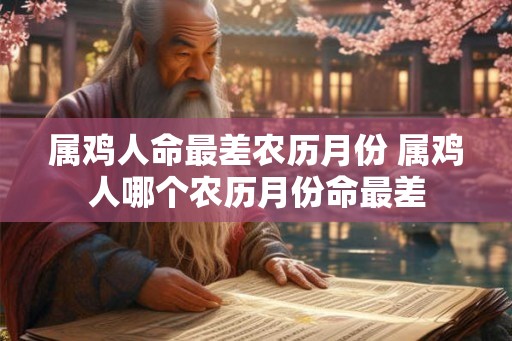 属鸡人命最差农历月份 属鸡人哪个农历月份命最差 属鸡人命最差农历月份 属鸡人哪个农历月份命最差