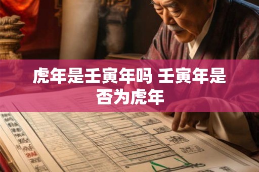 虎年是壬寅年吗 壬寅年是否为虎年