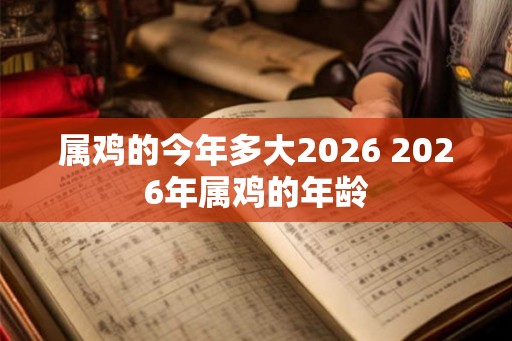 属鸡的今年多大2026 2026年属鸡的年龄