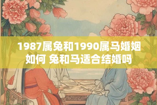 1987属兔和1990属马婚姻如何 兔和马适合结婚吗