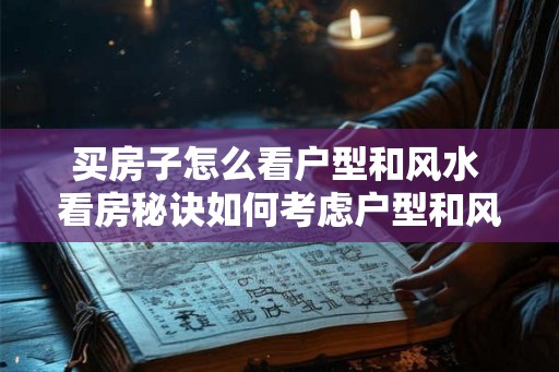买房子怎么看户型和风水 看房秘诀如何考虑户型和风水 买房子怎么看户型和风水 看房秘诀如何考虑户型和风水
