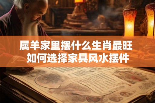 属羊家里摆什么生肖最旺 如何选择家具风水摆件 属羊家里摆什么生肖最旺 如何选择家具风水摆件