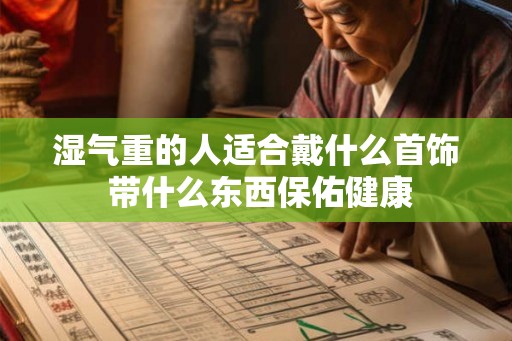 湿气重的人适合戴什么首饰 带什么东西保佑健康