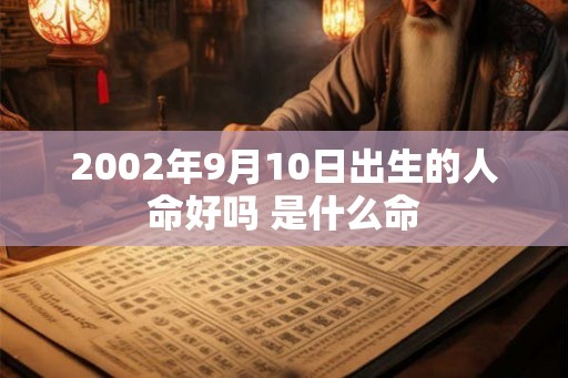 2002年9月10日出生的人命好吗 是什么命 2002年9月10日出生的人命好吗 是什么命