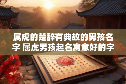 属虎的楚辞有典故的男孩名字 属虎男孩起名寓意好的字