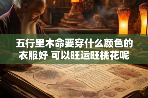 五行里木命要穿什么颜色的衣服好 可以旺运旺桃花呢