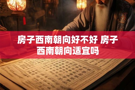 房子西南朝向好不好 房子西南朝向适宜吗