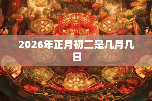 2026年正月初二是几月几日
