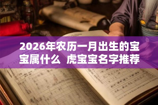2026年农历一月出生的宝宝属什么 虎宝宝名字推荐 2026年农历一月出生的宝宝属什么 虎宝宝名字推荐