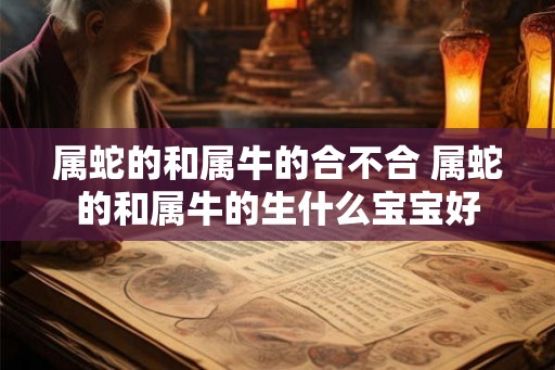 属蛇的和属牛的合不合 属蛇的和属牛的生什么宝宝好