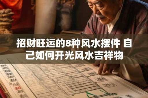 招财旺运的8种风水摆件 自己如何开光风水吉祥物 招财旺运的8种风水摆件 自己如何开光风水吉祥物
