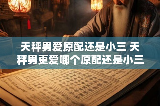 天秤男爱原配还是小三 天秤男更爱哪个原配还是小三