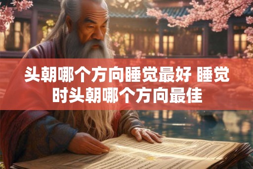 头朝哪个方向睡觉最好 睡觉时头朝哪个方向最佳