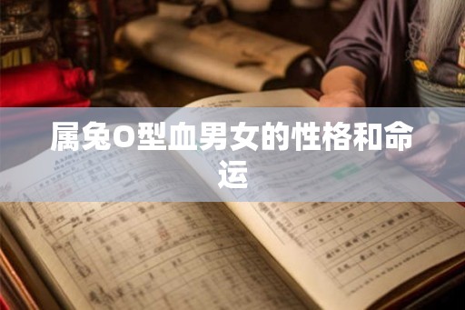 属兔O型血男女的性格和命运