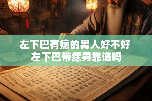 左下巴有痣的男人好不好 左下巴带痣男靠谱吗