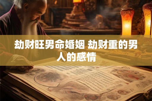 劫财旺男命婚姻 劫财重的男人的感情