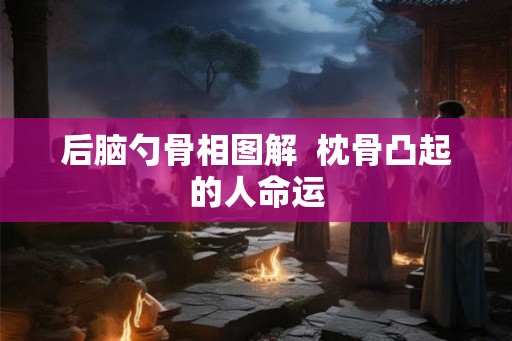 后脑勺骨相图解  枕骨凸起的人命运