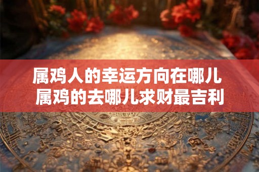 属鸡人的幸运方向在哪儿 属鸡的去哪儿求财最吉利