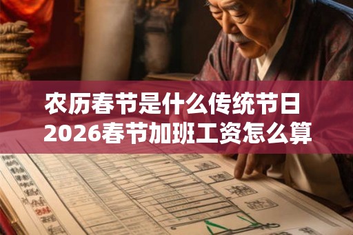 农历春节是什么传统节日 2026春节加班工资怎么算