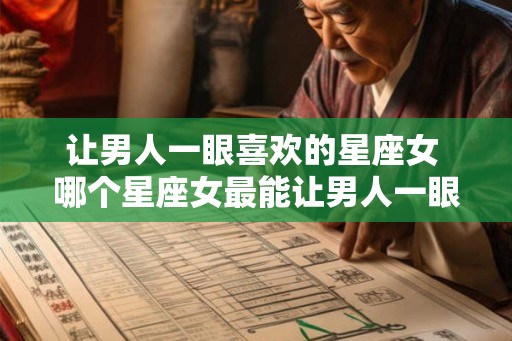 让男人一眼喜欢的星座女 哪个星座女最能让男人一眼喜欢