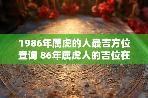 1986年属虎的人最吉方位查询 86年属虎人的吉位在哪
