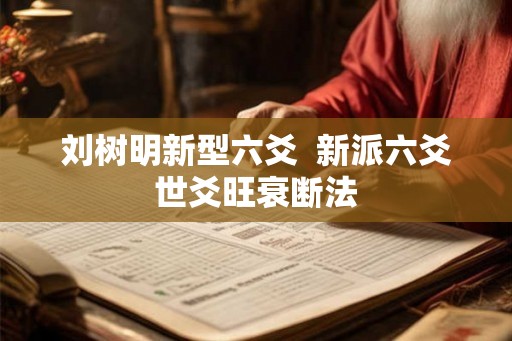 刘树明新型六爻  新派六爻世爻旺衰断法