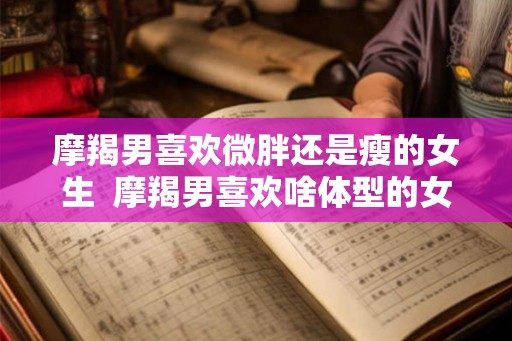 摩羯男喜欢微胖还是瘦的女生  摩羯男喜欢啥体型的女生