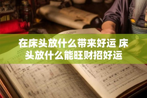 在床头放什么带来好运 床头放什么能旺财招好运