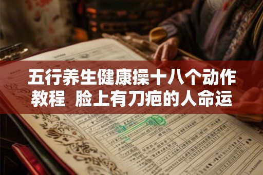五行养生健康操十八个动作教程  脸上有刀疤的人命运如何