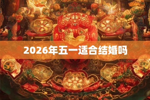 2026年五一适合结婚吗 2026年五一适合结婚吗