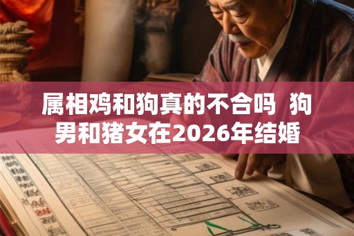 属相鸡和狗真的不合吗  狗男和猪女在2026年结婚