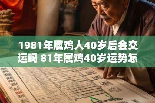 1981年属鸡人40岁后会交运吗 81年属鸡40岁运势怎么样